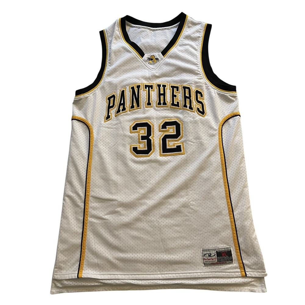 Vintage Pro Look Sports Panthers #32 Embroidered Authentic Jersey Size XL
